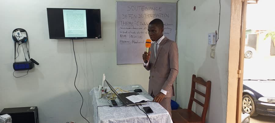 Soutenance de fin de formation — CJEPE-BENIN