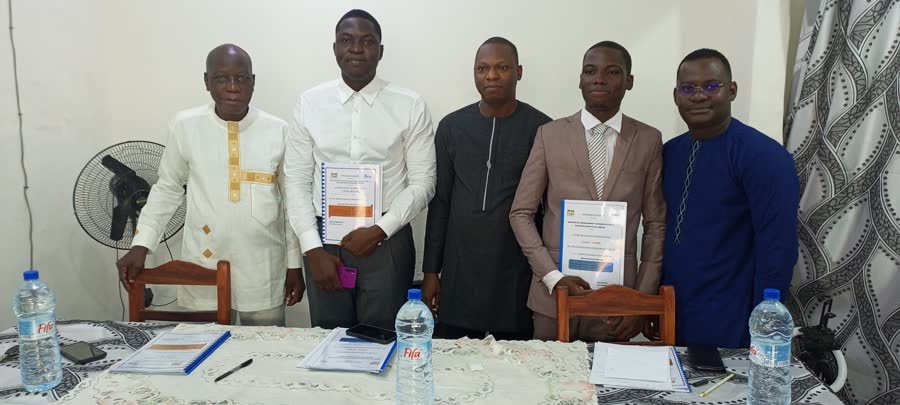 Remise des certificats — jury de soutenance — CJEPE-BENIN
